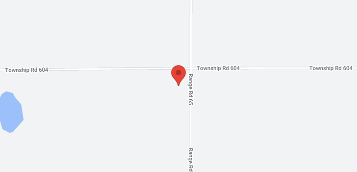 map of Twp Rd 604 RR 465